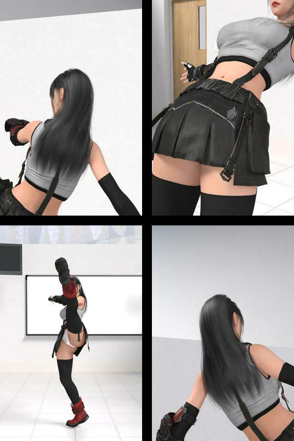 二階堂沙耶の女性格闘家コスプレ写真集 Final Fighter-04 サンプル1ページ目