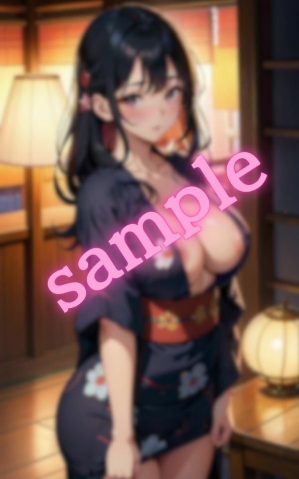 浴衣処女の巨乳が揺れる夜の誘惑 サンプル1ページ目