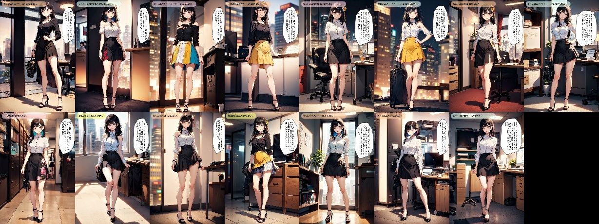 生足ミニスカートで出社するOL vol.1 サンプル10ページ目