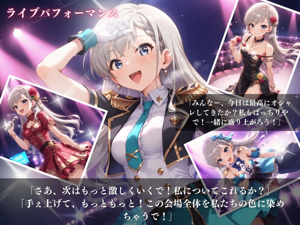 「Hayate’s Fashionable Dream」〜元気少女の華やかな夢〜 サンプル1ページ目