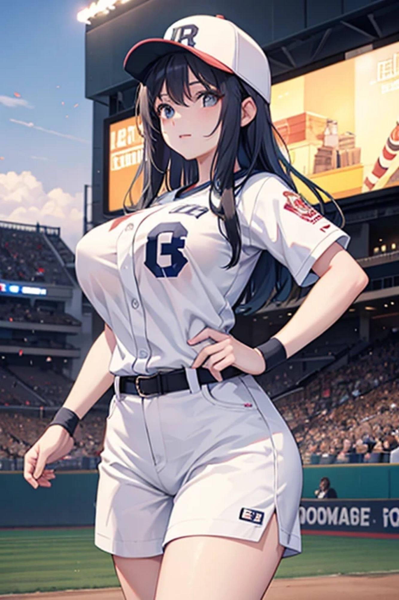 野球ガールのアレやコレ サンプル8ページ目