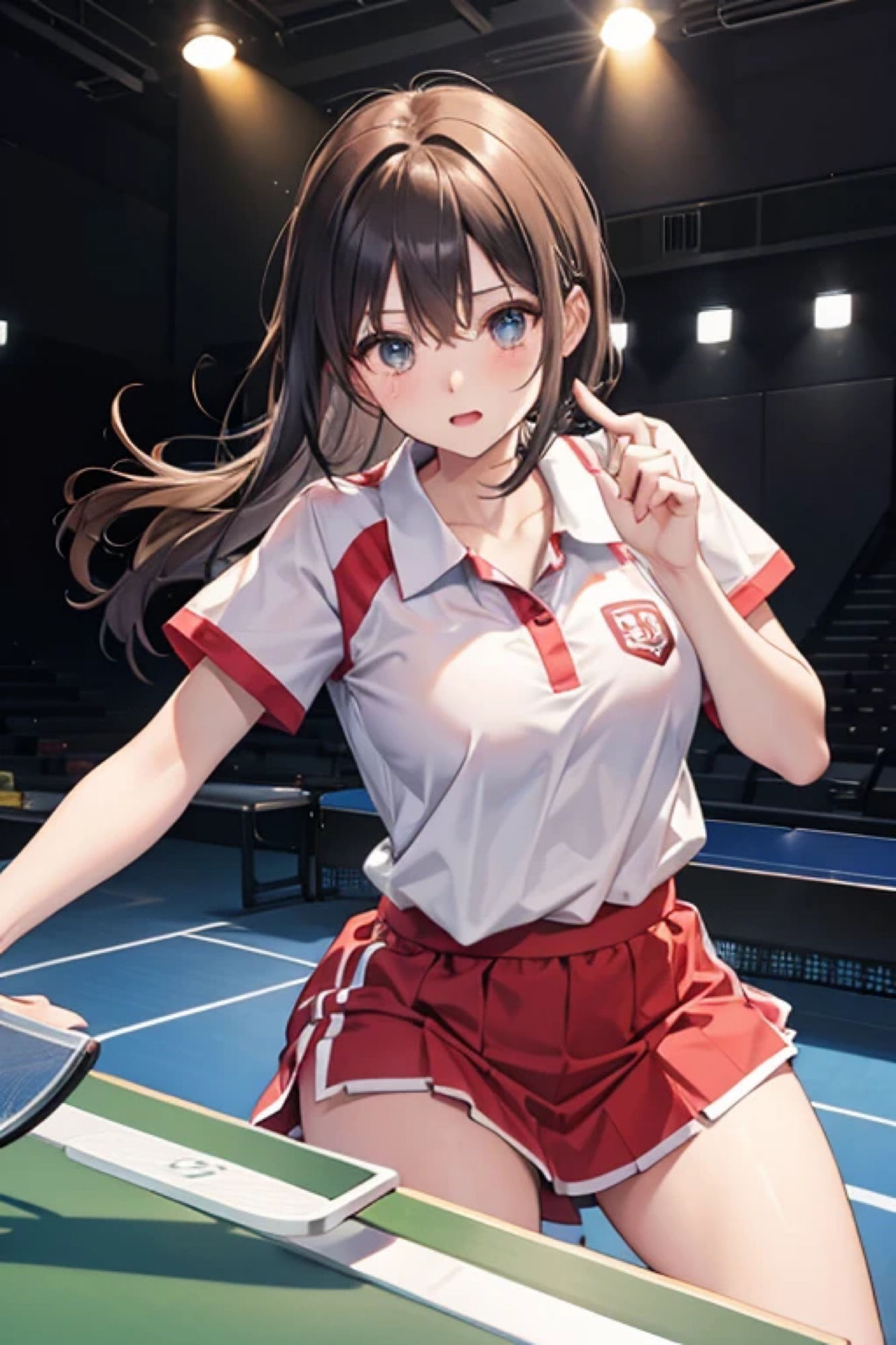 卓球ガールのアレやコレ サンプル4ページ目