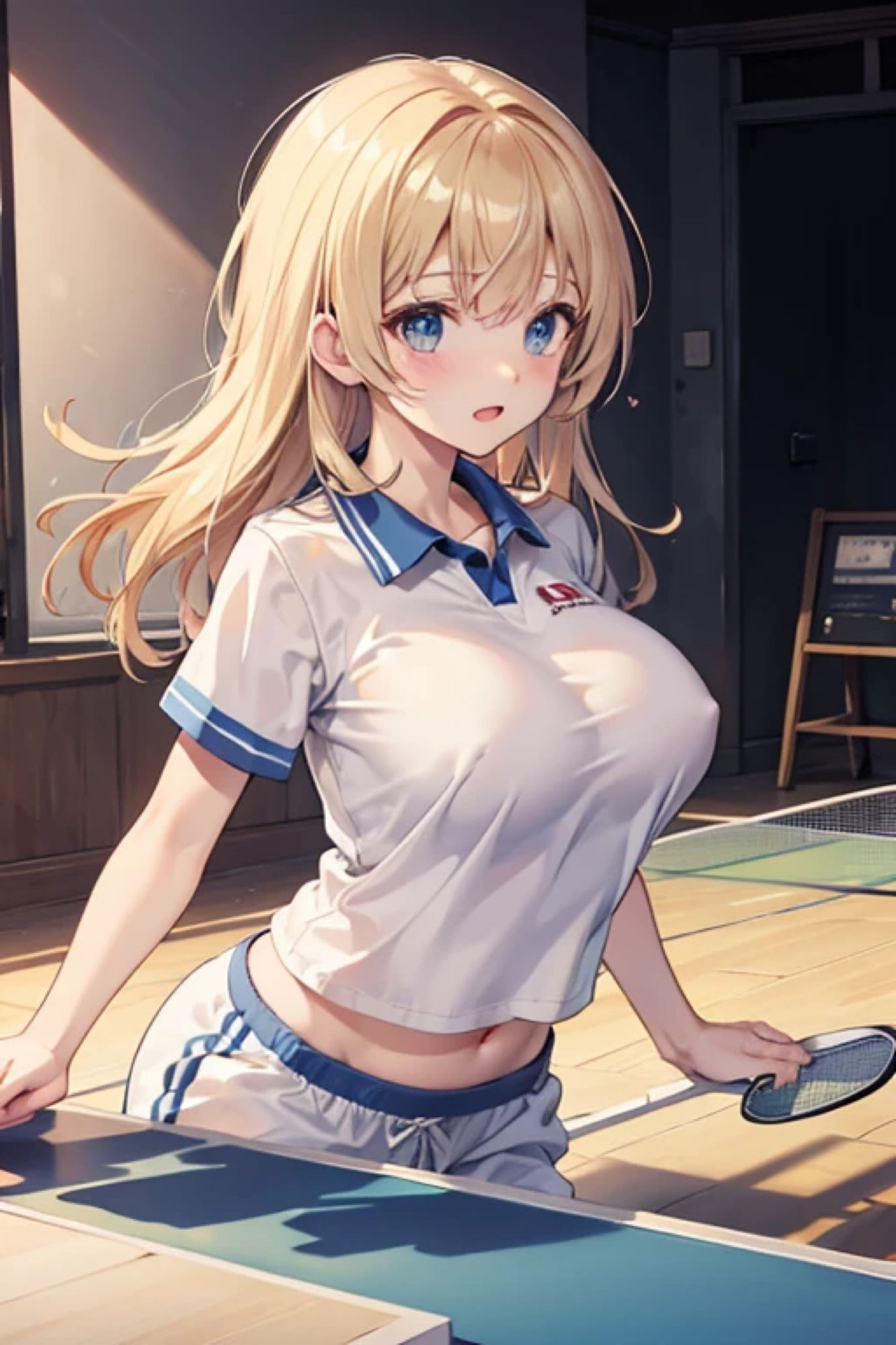 卓球ガールのアレやコレ サンプル6ページ目