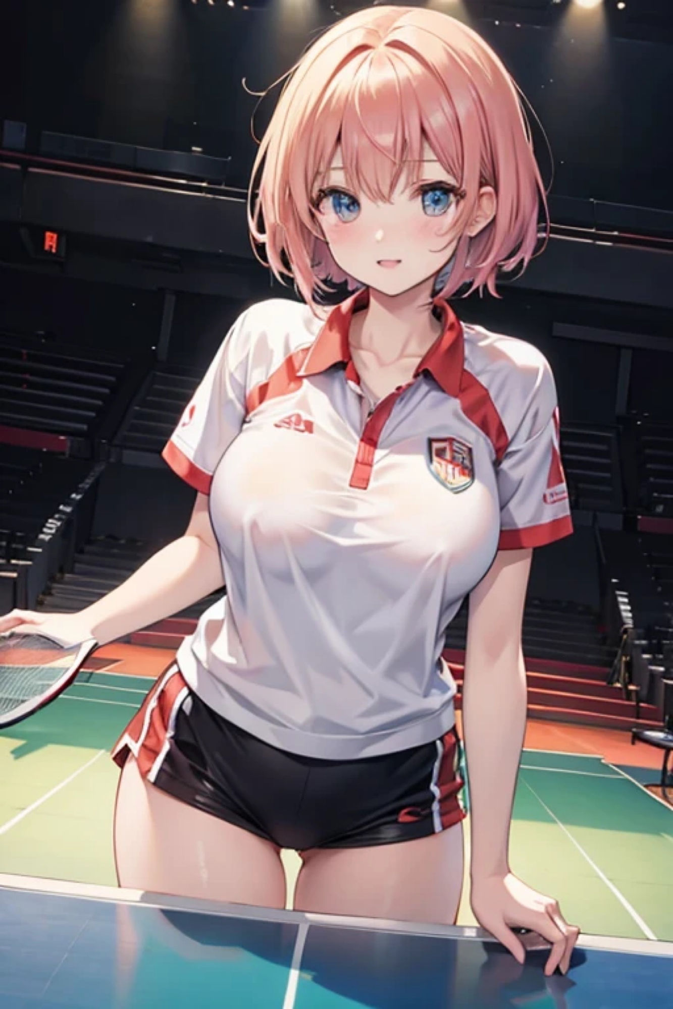 卓球ガールのアレやコレ サンプル7ページ目