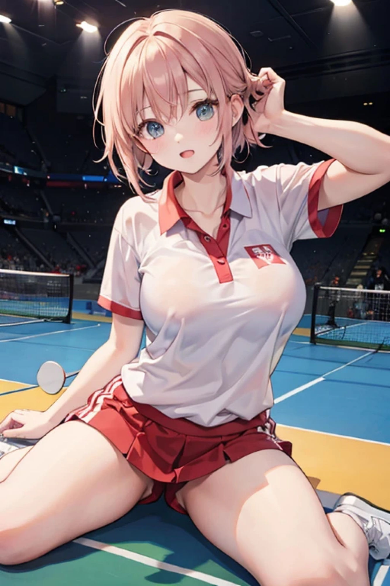 卓球ガールのアレやコレ サンプル10ページ目