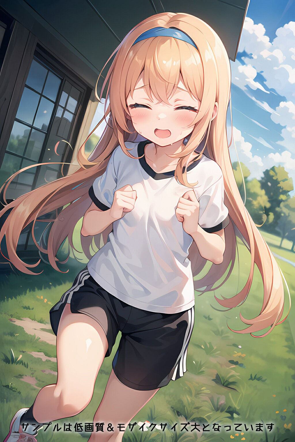 半裸繚乱 体操服編 サンプル10ページ目
