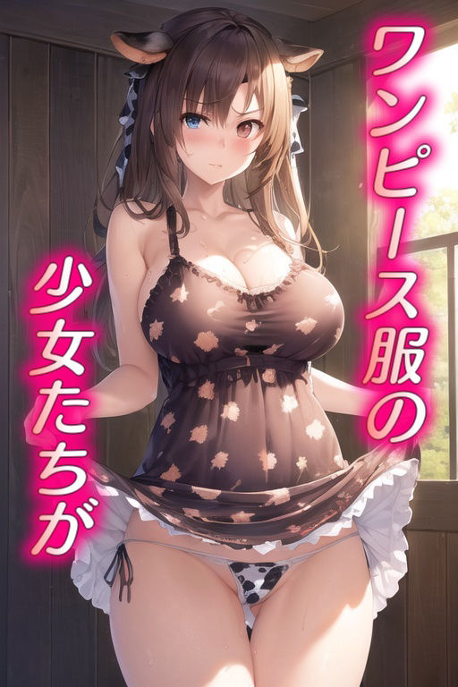 嫌な顔してパンツ見せてくる女の子 〜ワンピース服編〜 サンプル1ページ目