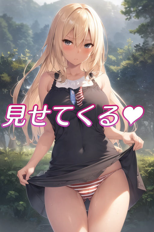 嫌な顔してパンツ見せてくる女の子 〜ワンピース服編〜 サンプル4ページ目