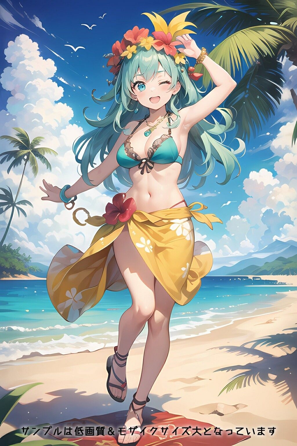 半裸繚乱 民族衣装編 ＃06 サンプル10ページ目