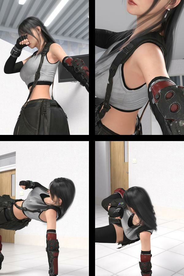 二階堂沙耶の女性格闘家コスプレ写真集 Final Fighter-05 サンプル1ページ目