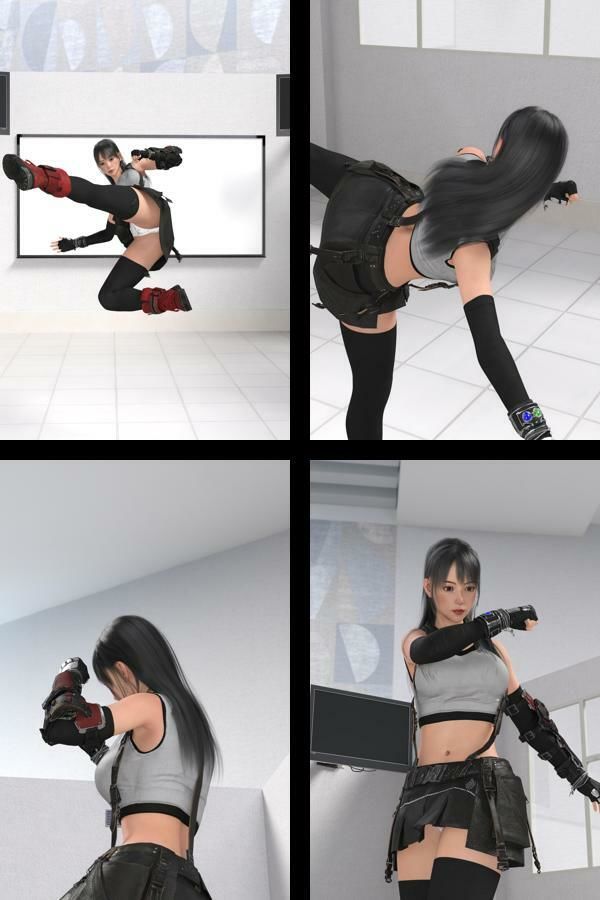 二階堂沙耶の女性格闘家コスプレ写真集 Final Fighter-05 サンプル2ページ目