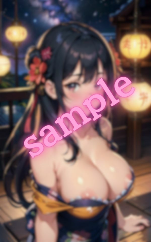 浴衣姿の処女が見せる巨乳の誘惑 サンプル8ページ目