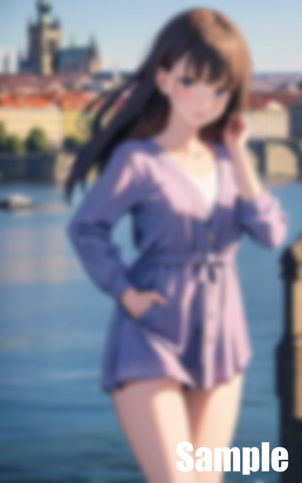 チェコ・プラハの美少女 サンプル1ページ目
