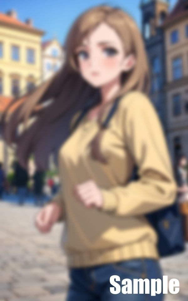 チェコ・プラハの美少女 サンプル2ページ目