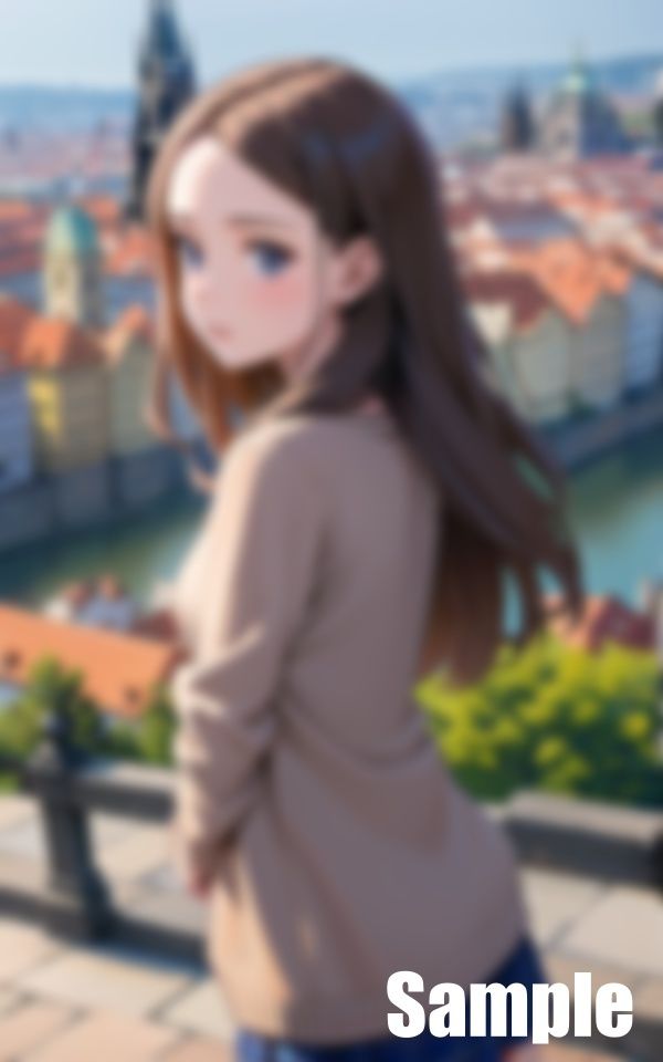 チェコ・プラハの美少女 サンプル3ページ目
