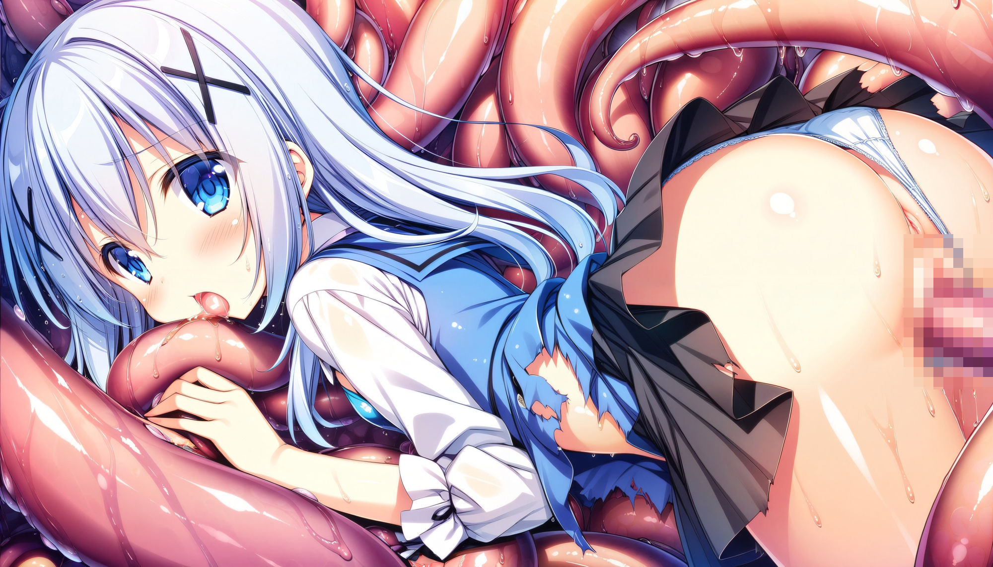 触手に囚われた少女達 〜ごちうさ編〜 Vol.1 サンプル2ページ目