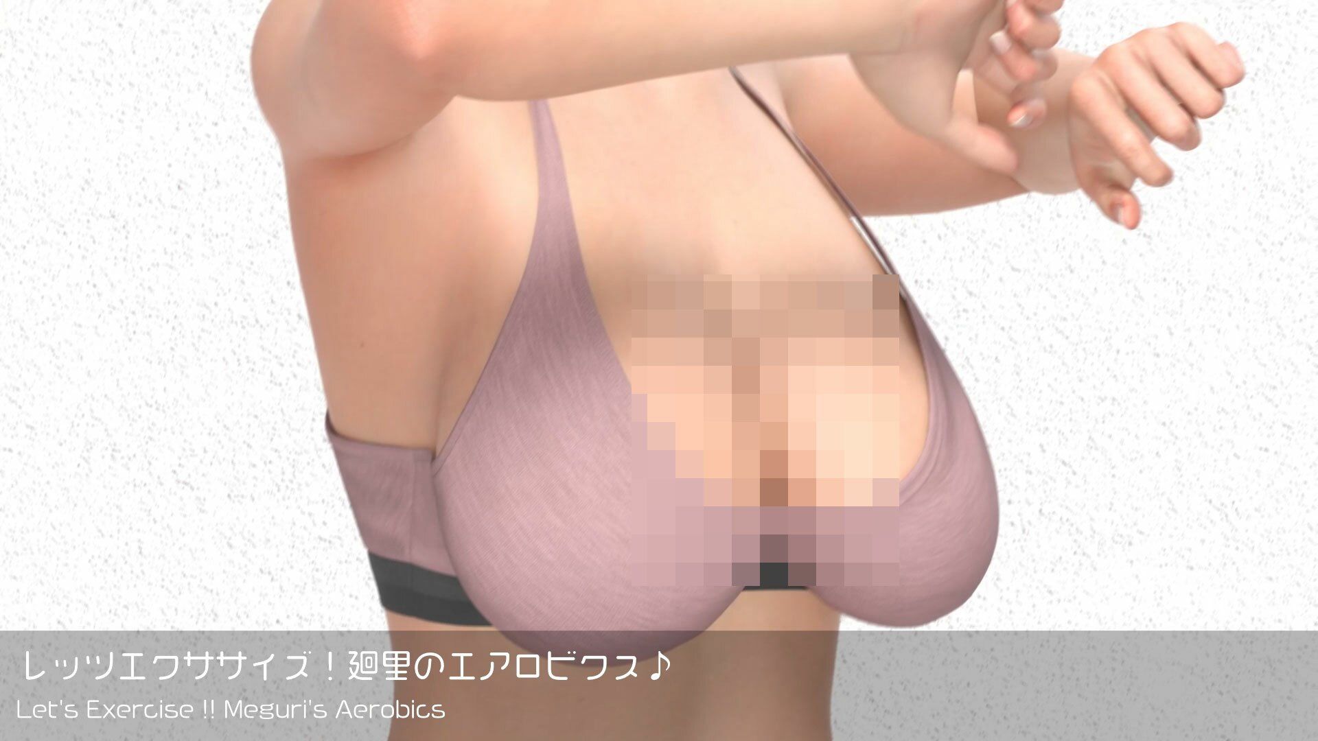 【▲100】廻里のエアロビクス＃002［変態ニュースジャパンの1コーナー＃髪型バリエーション2］ サンプル2ページ目