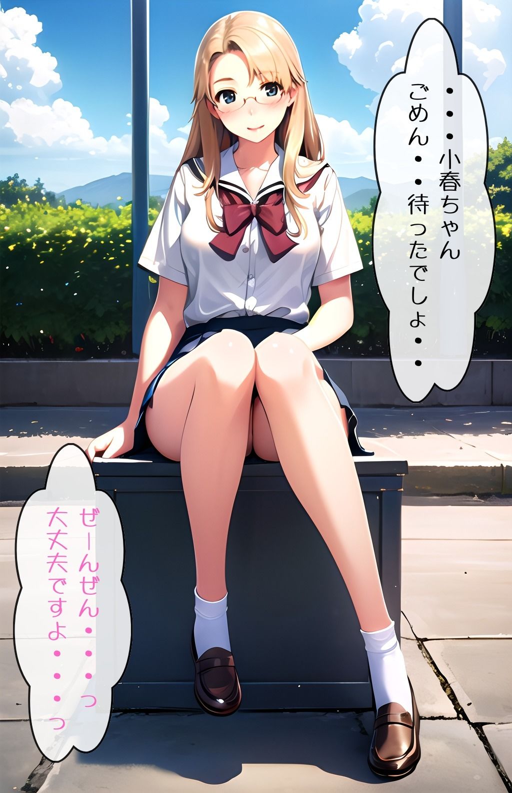 橘小春パパ活〜おじさんの家でお小遣い稼ぎ〜 サンプル1ページ目