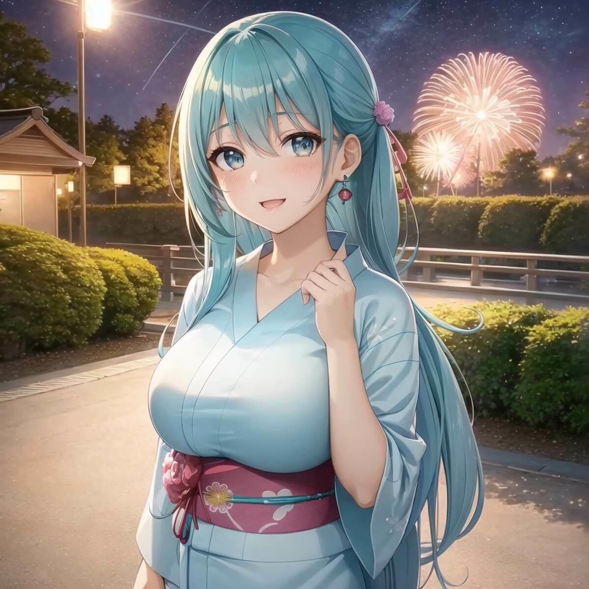 君と最後の夏祭り6【セリフ付き10枚付き！美麗画像400枚収録】 サンプル3ページ目