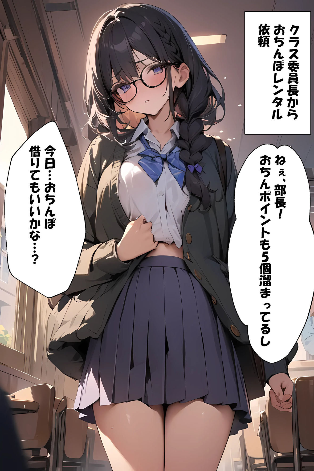 おっぱい学園 それイケおちんぽ部 サンプル2ページ目