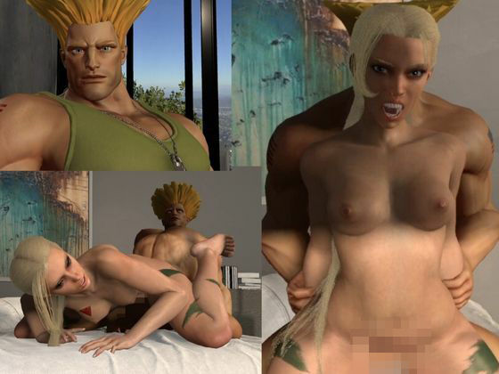 【3D動画】キャミーとガイルのストリップファイターの合間の休憩いちゃらぶせっくす サンプル4ページ目