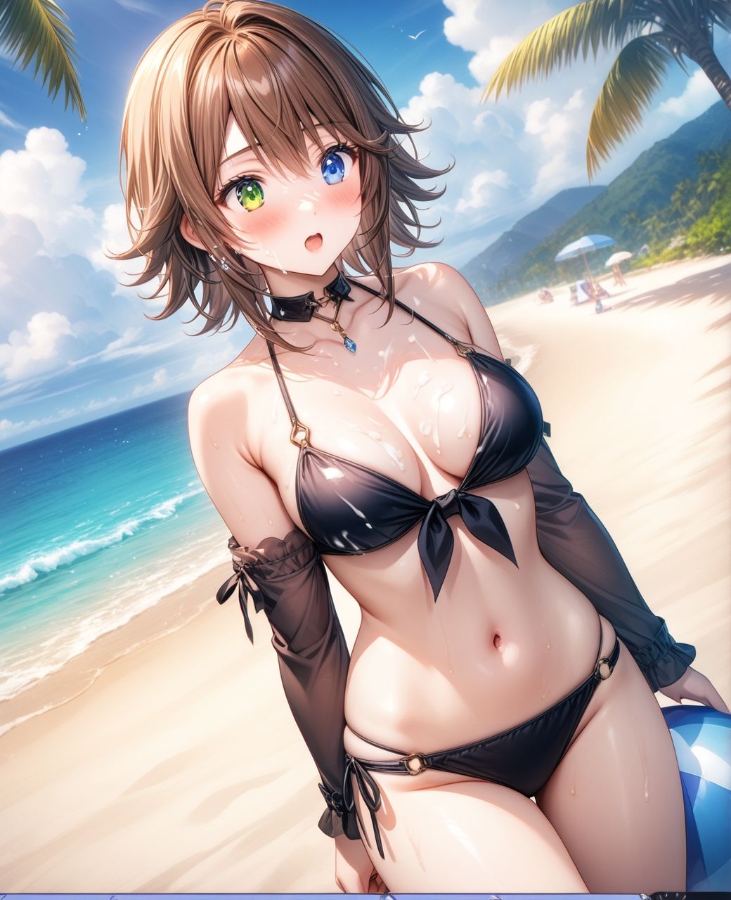美少女〇〇まみれ・ユ〇ナ（FFX） サンプル9ページ目