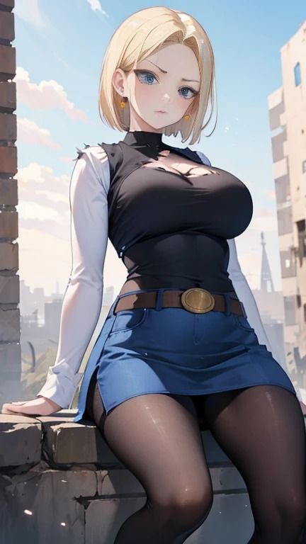 破壊と美麗: 人造人間18号の世界 サンプル5ページ目