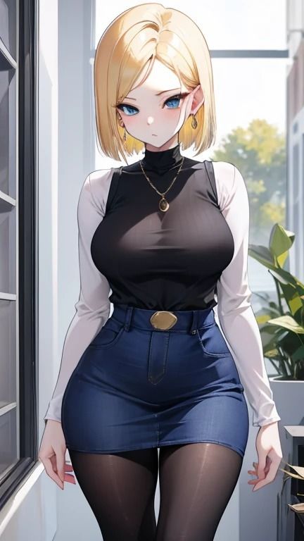 破壊と美麗: 人造人間18号の世界 サンプル7ページ目