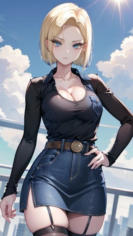 破壊と美麗: 人造人間18号の世界 サンプル9ページ目