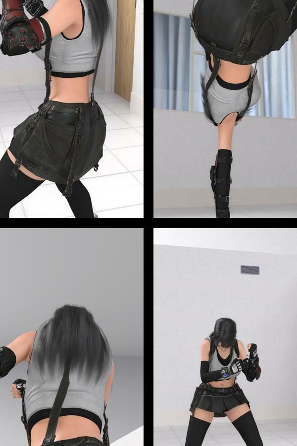二階堂沙耶の女性格闘家コスプレ写真集 Final Fighter-06 サンプル2ページ目