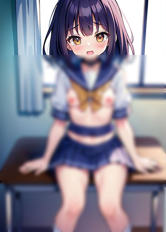 学級委員がクソ変態露出「みんなにみてもらいたいの！」 サンプル5ページ目