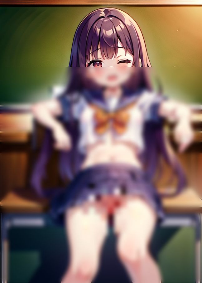 学級委員がクソ変態露出「みんなにみてもらいたいの！」 サンプル9ページ目