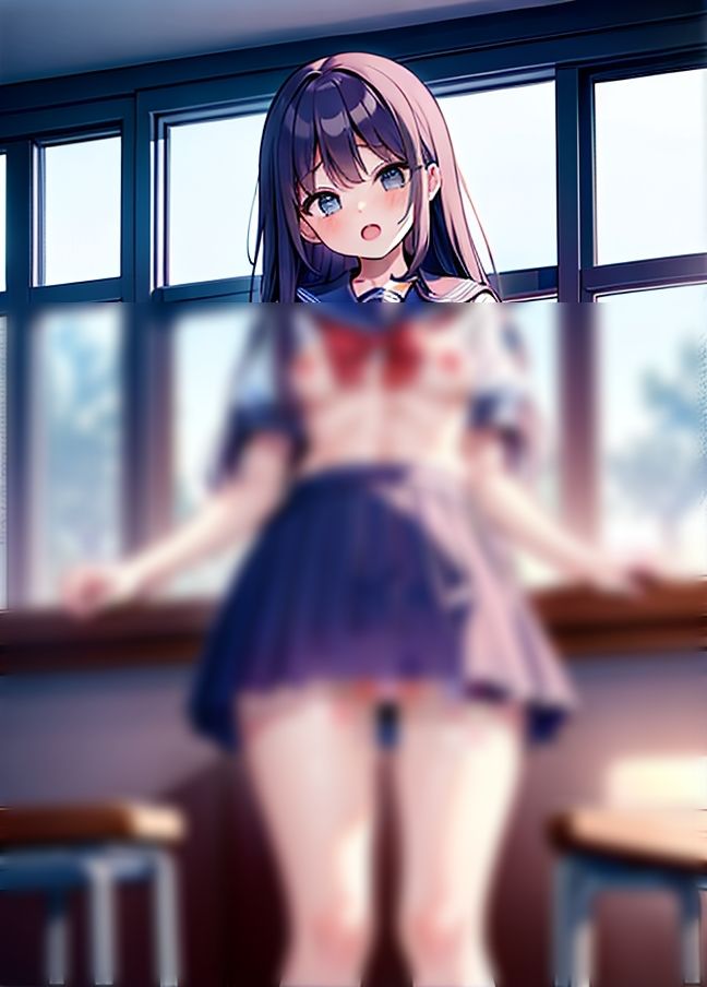 ソフトエッチな女の子「露出するだけだから！」 サンプル3ページ目