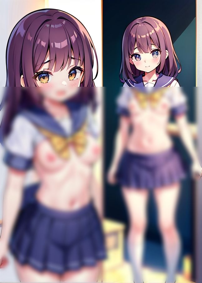 ソフトエッチな女の子「露出するだけだから！」 サンプル9ページ目