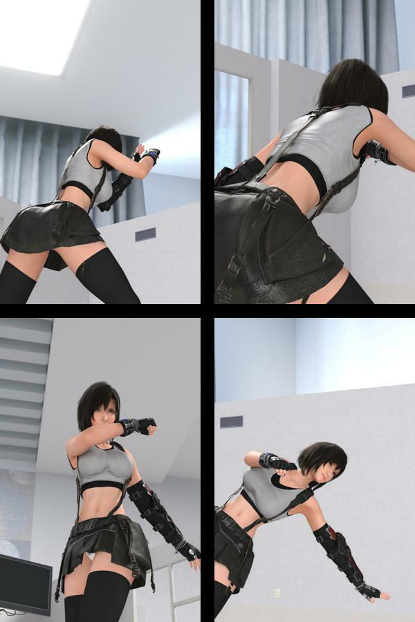 フェティッシュ女子写真集『霧島愛結衣（きりしまめい）』CosFighter（コスファイター）-06 サンプル1ページ目