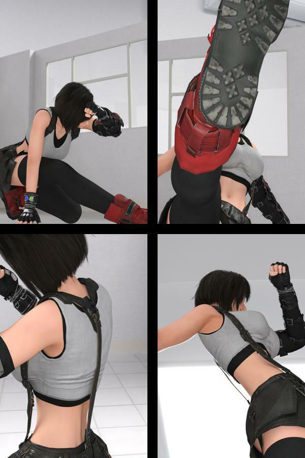 フェティッシュ女子写真集『霧島愛結衣（きりしまめい）』CosFighter（コスファイター）-06 サンプル2ページ目
