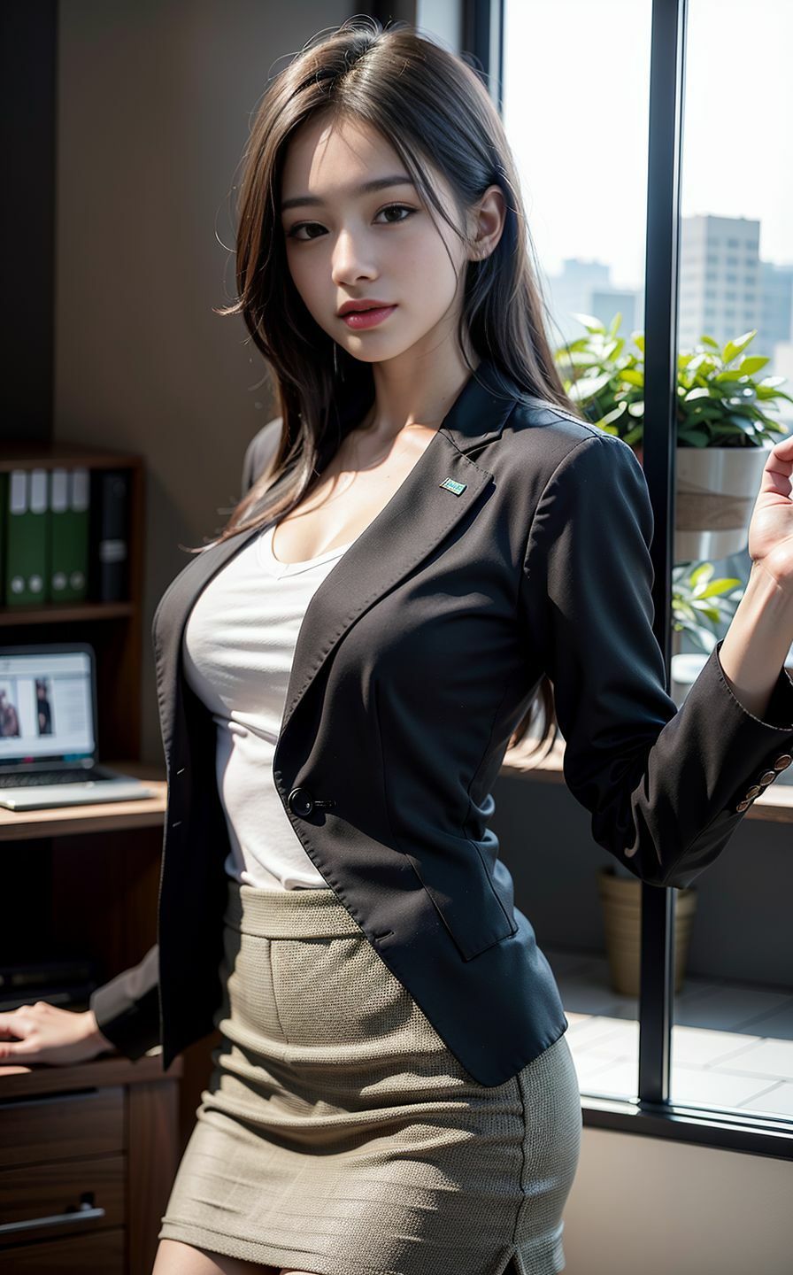 働く女子 OLさん（1） サンプル1ページ目