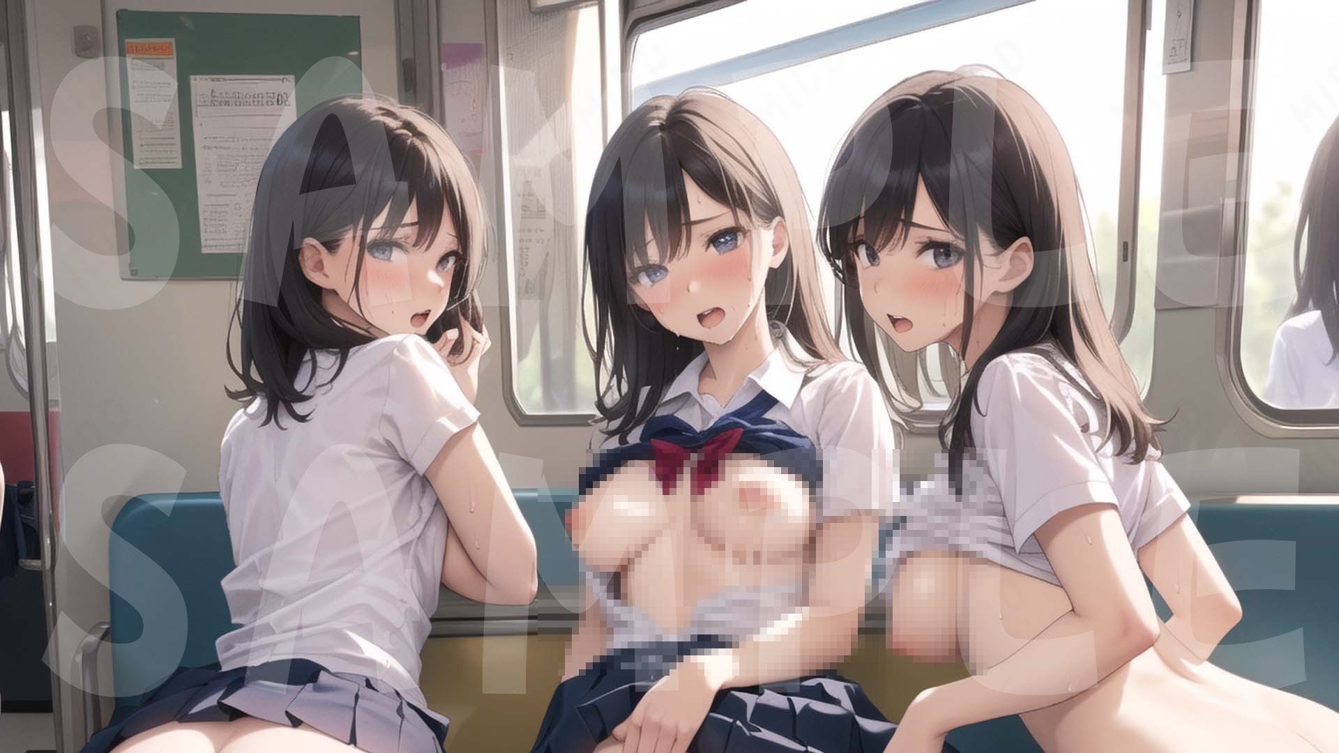 秘密の制服電車 「あのぉ 次は 私も、いいですか？」vol.11 サンプル8ページ目