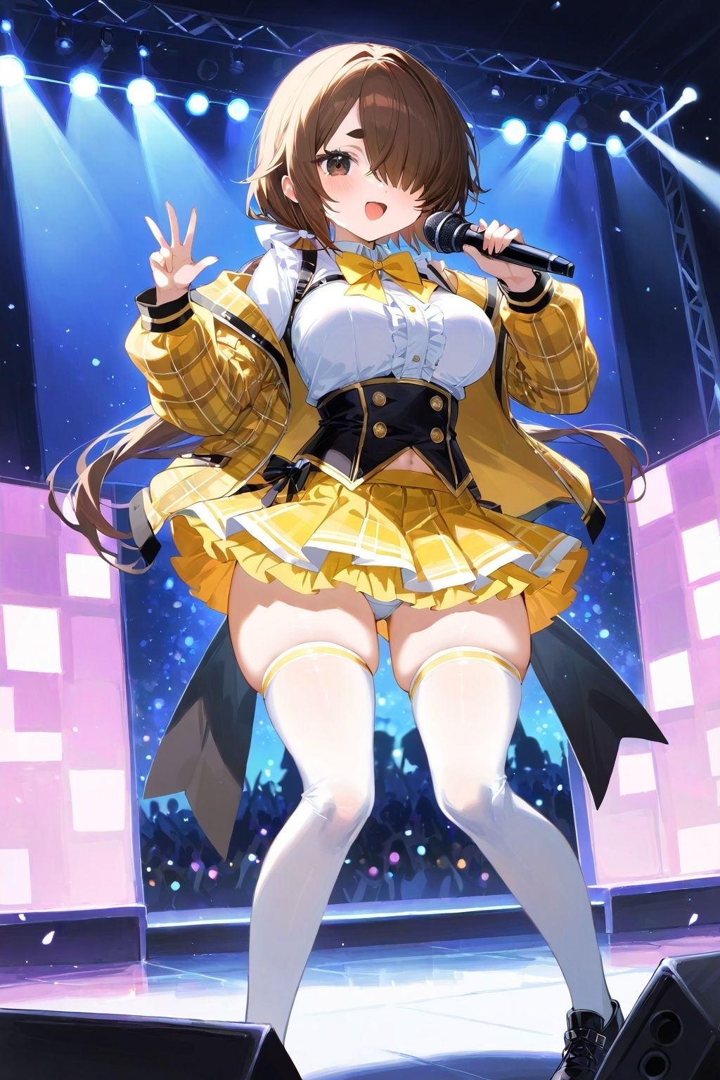 60キャラ アイドル 即オチ2コマ サンプル8ページ目