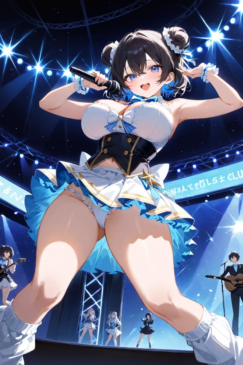 60キャラ アイドル 即オチ2コマ サンプル9ページ目