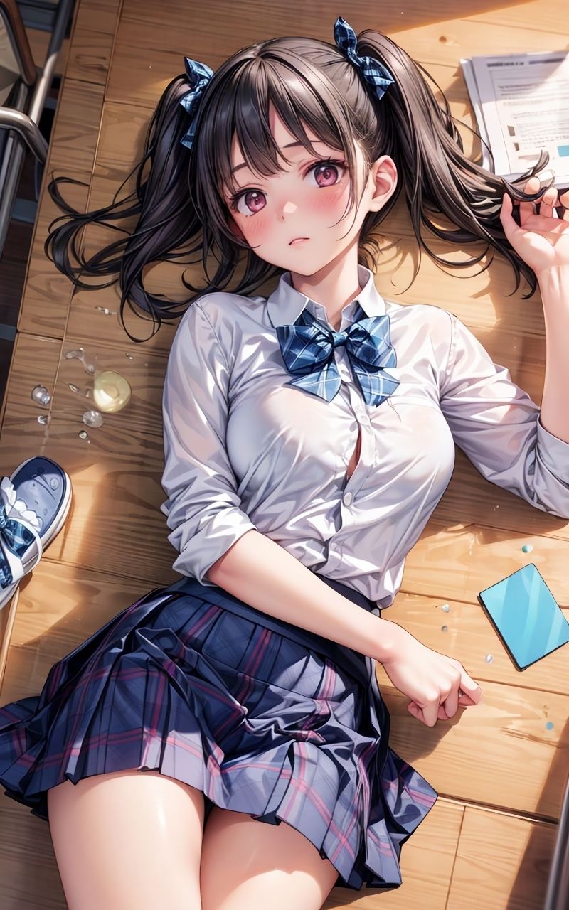 グラビア＆裏画像 JKアイドル 矢田ゆうき 青制服バージョン サンプル2ページ目