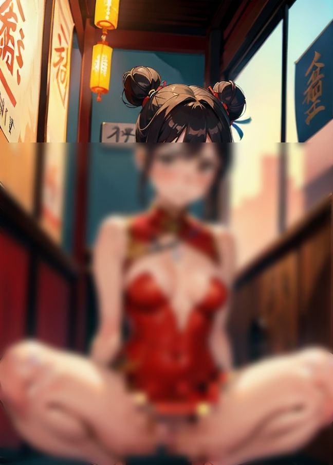 チャイナ服のコスプレを恥ずかしがる僕のセフレ... サンプル3ページ目
