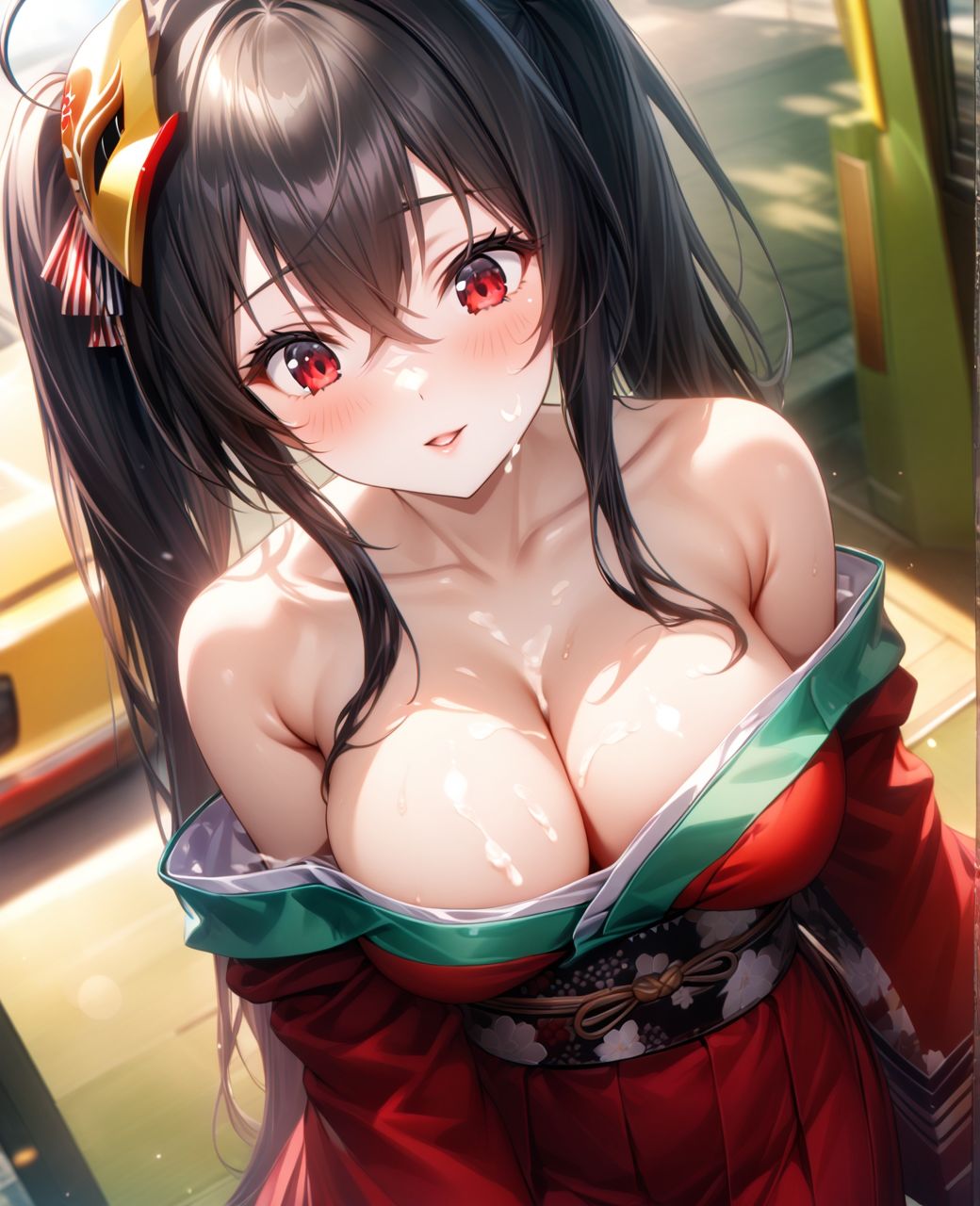 美少女〇〇まみれ・大鳳（た〇ほう）（アズレン） サンプル1ページ目