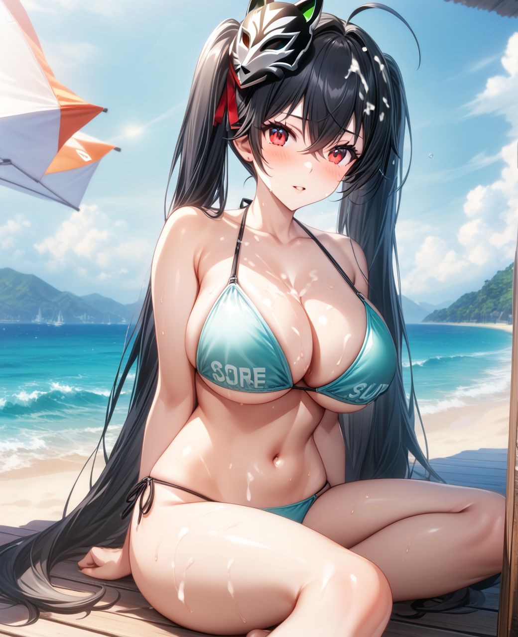 美少女〇〇まみれ・大鳳（た〇ほう）（アズレン） サンプル6ページ目