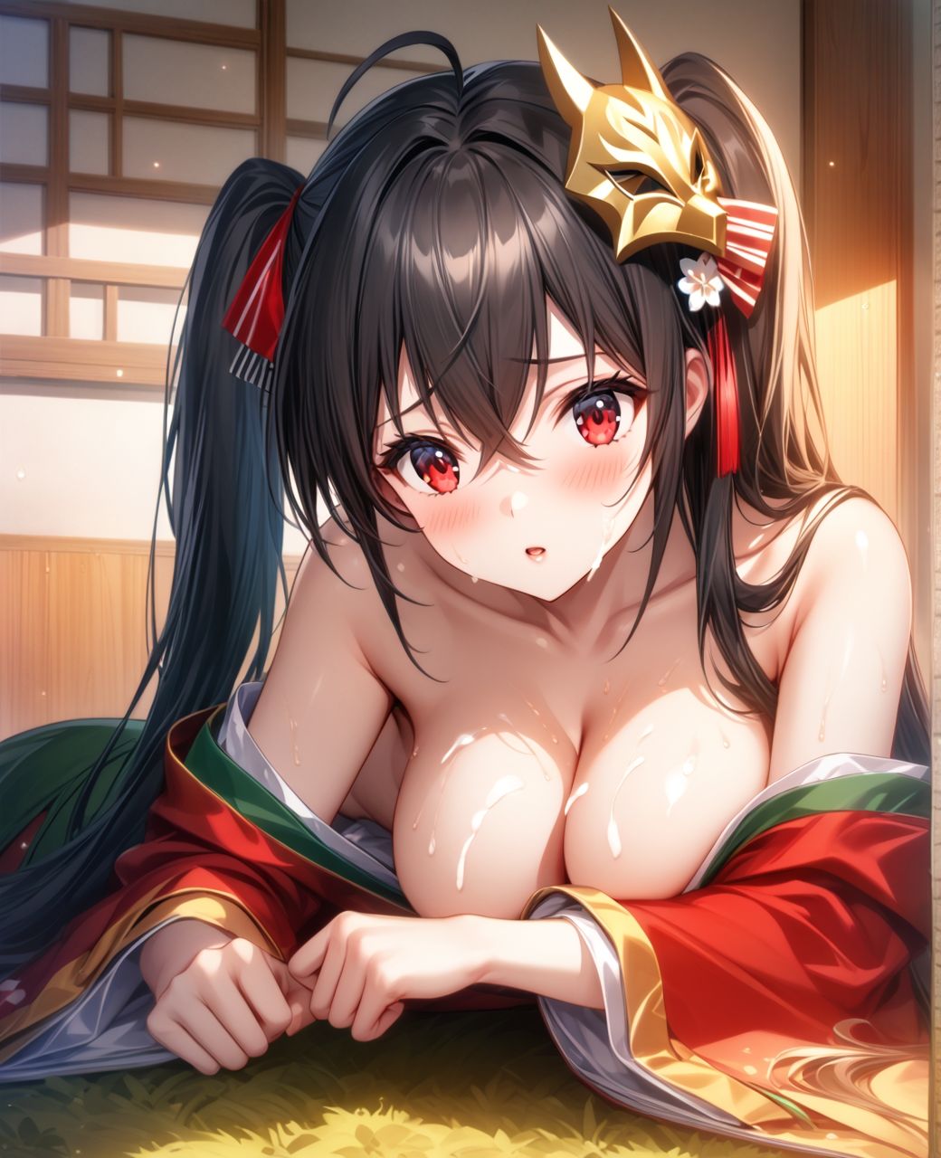 美少女〇〇まみれ・大鳳（た〇ほう）（アズレン） サンプル7ページ目