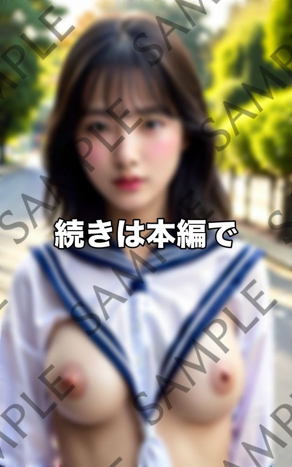 野外チラッと...PINKの乳首の彼女たち サンプル6ページ目