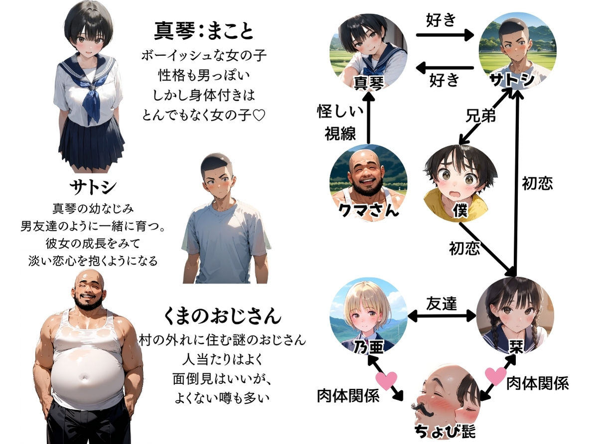 【僕のNTR夏休み】あの日見た種付けプレスを僕はまだ忘れられない3巻ボーイッシュ編 サンプル1ページ目