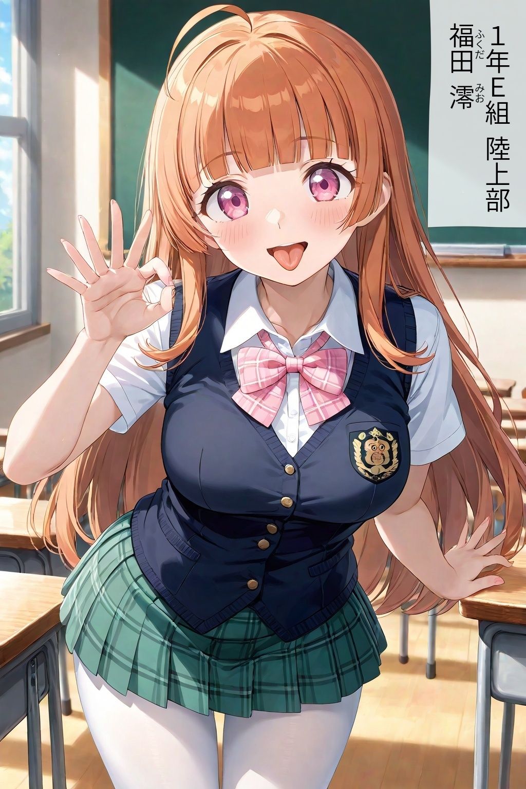60キャラ 制服JK 即オチ2コマ 7b5g サンプル6ページ目