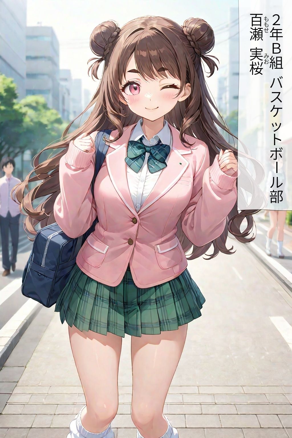 60キャラ 制服JK 即オチ2コマ 7b5g サンプル8ページ目