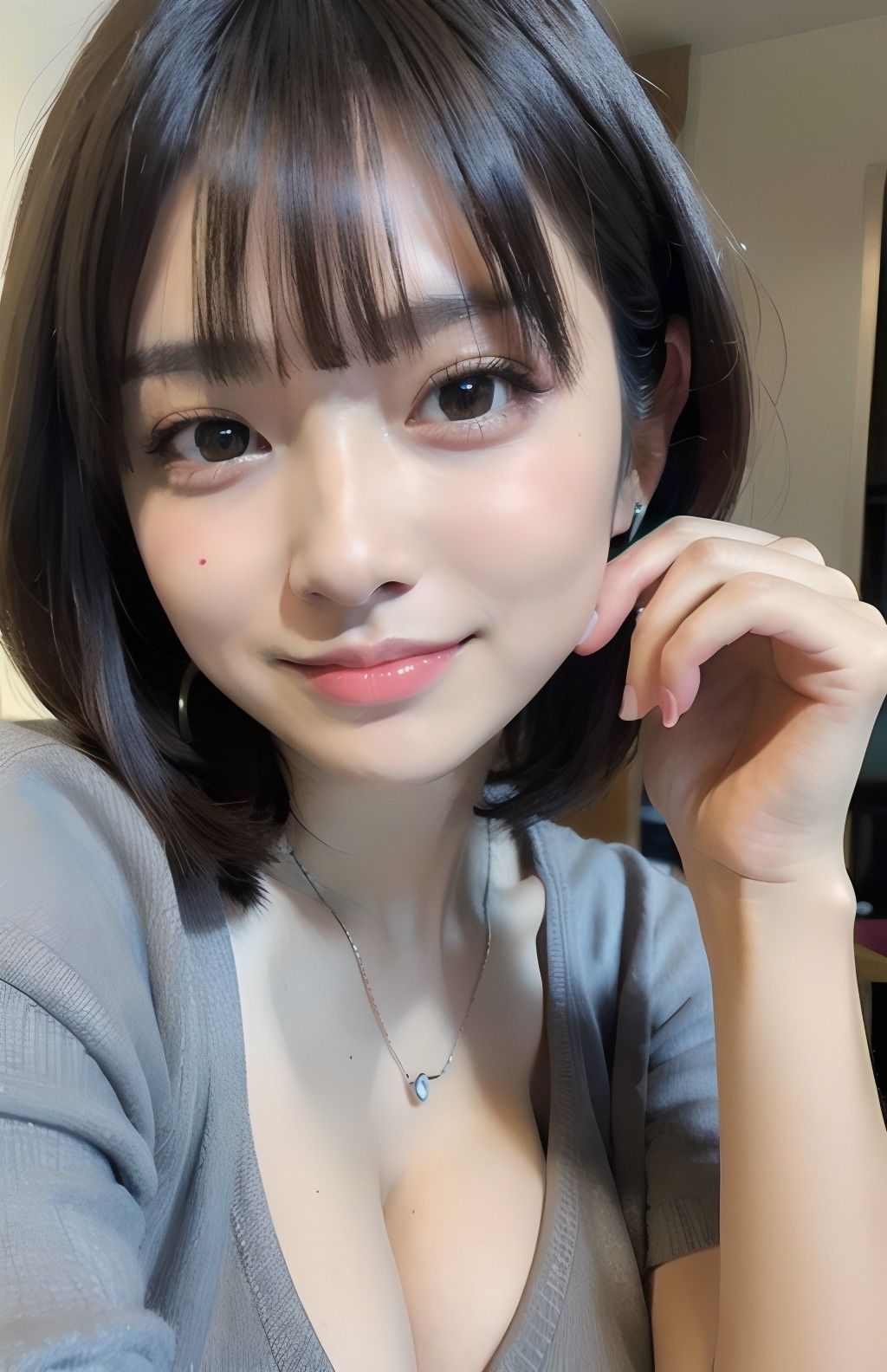 巨乳な人妻に誘われて サンプル2ページ目